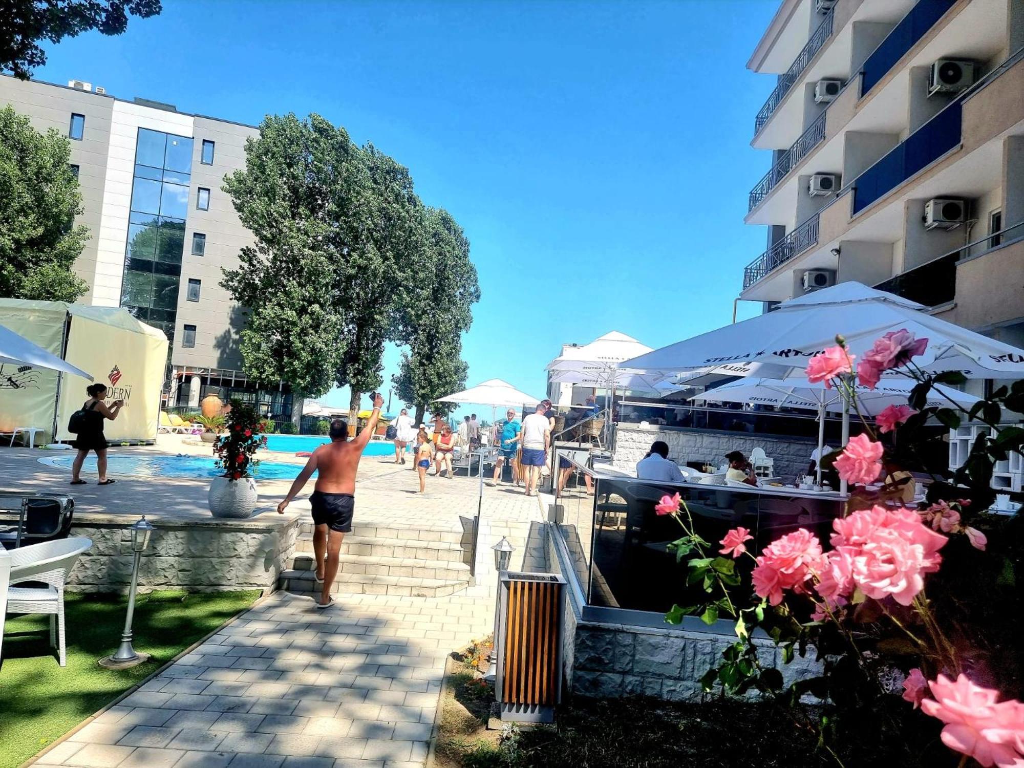 Hotel Modern Mamaia Exterior foto